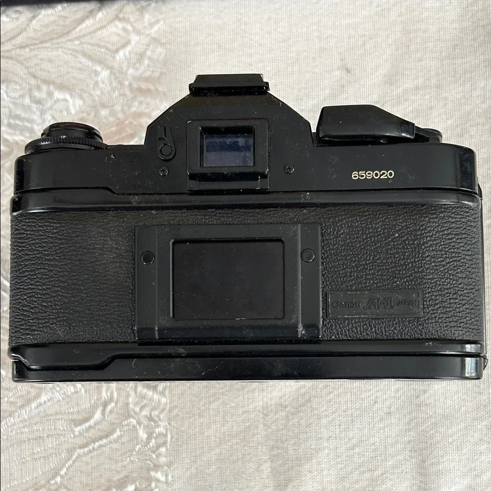 Canon A-1 Black 35mm Film Camera